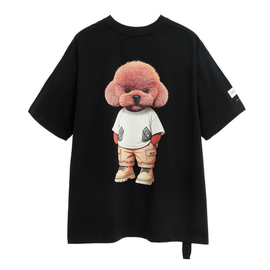 MWM Unisex κοντομάνικη μπλούζα Teddy Streetwear Dog T-Shirt